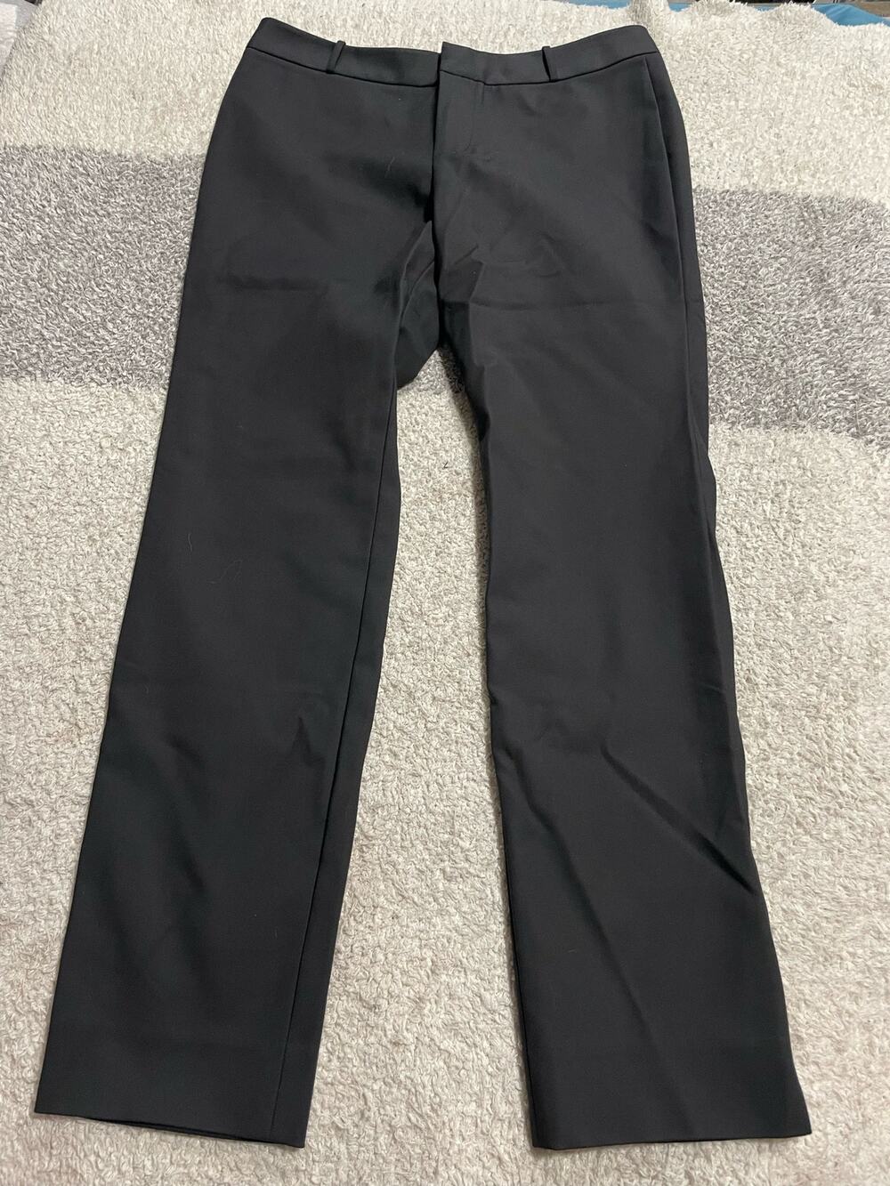 Raoul Women's Size 8 Flat Front Straight Leg Dress Pants Black